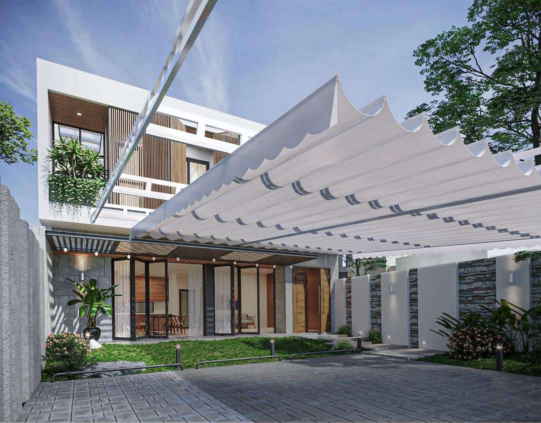 Mái che hiện đại 6